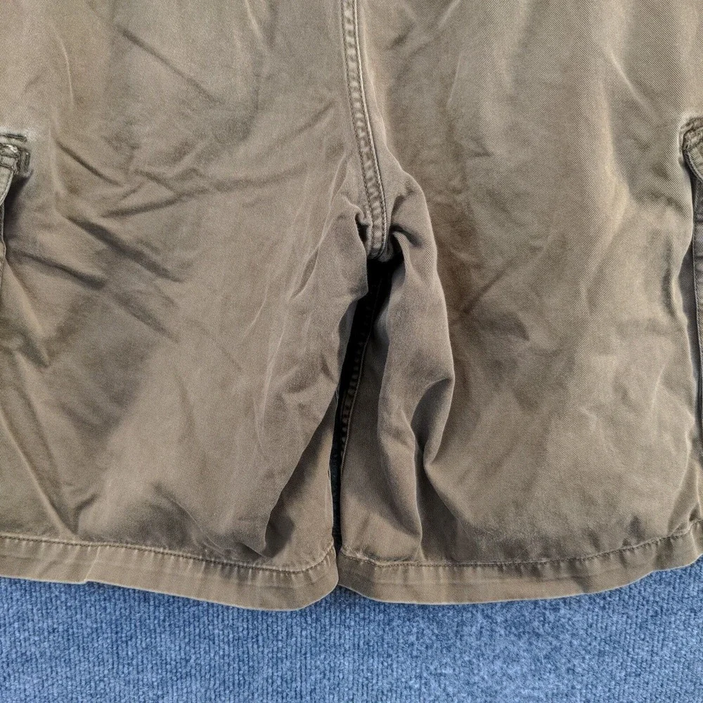National Outfitters Men's Cargo Shorts Brown Size 38 100% Cotton Pockets
